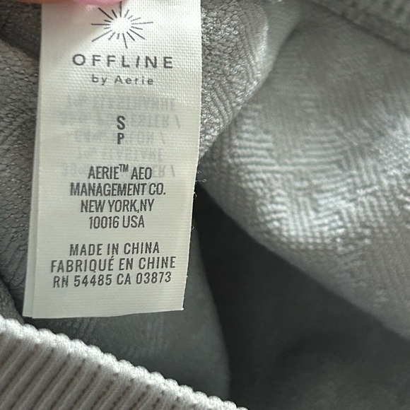 Aerie OFFLINE Seamless High Waisted Snake Leggings Grey - Picture 9 of 14